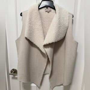 Loft Outlet Faux Shearling Vest